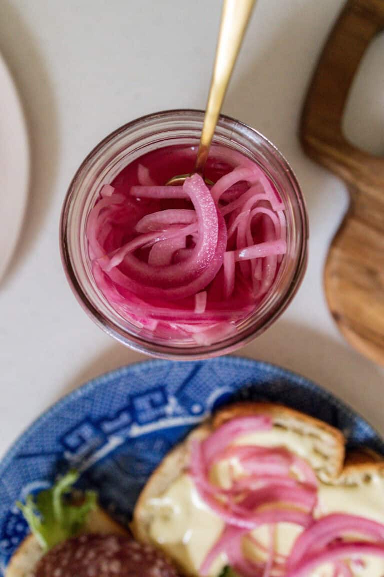 Quick Pickled Red Onions