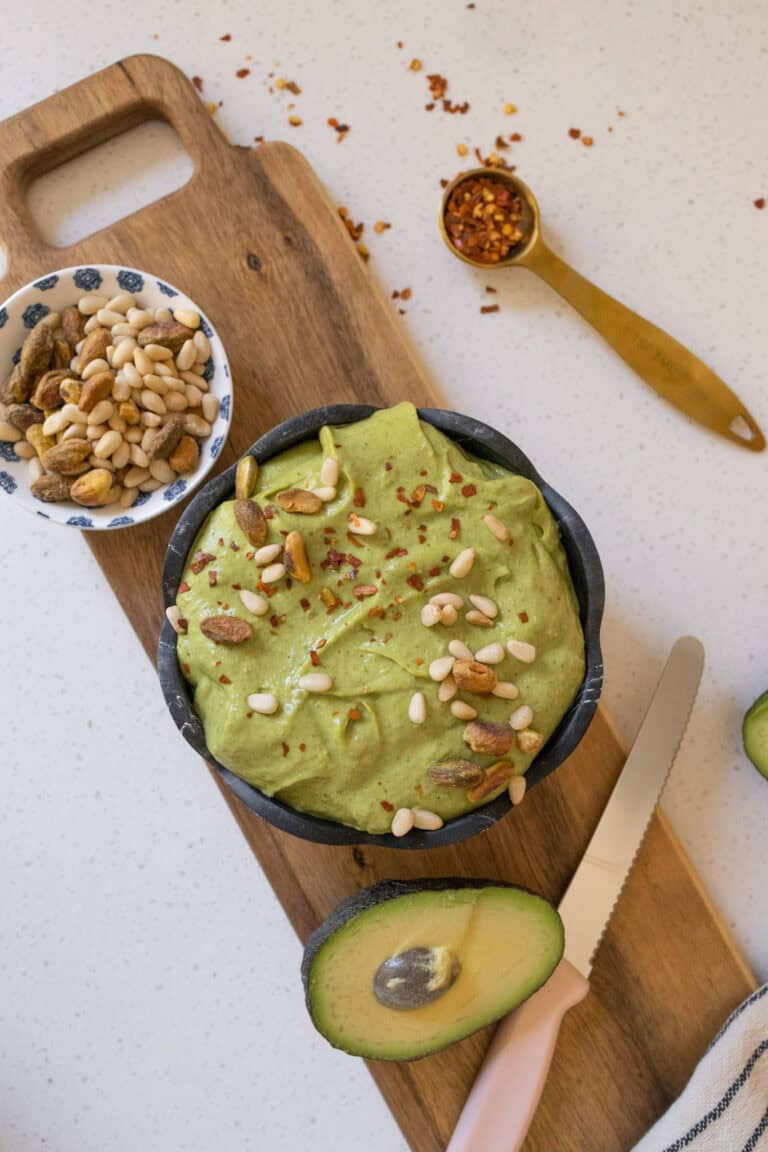 Creamy Avocado Herb Sauce